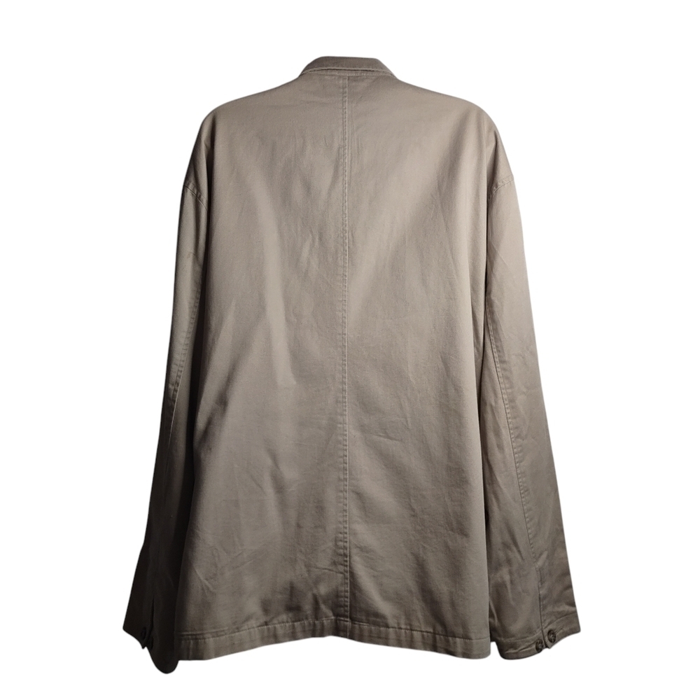 VTG Fieldmaster Men's Size Large Beige Zip Up Pockets Lined Jacket Size L - Picture 2 of 8